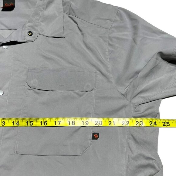 Mountain Hard Wear Gray Button Front Shirt Size XL - Picture 6 of 6